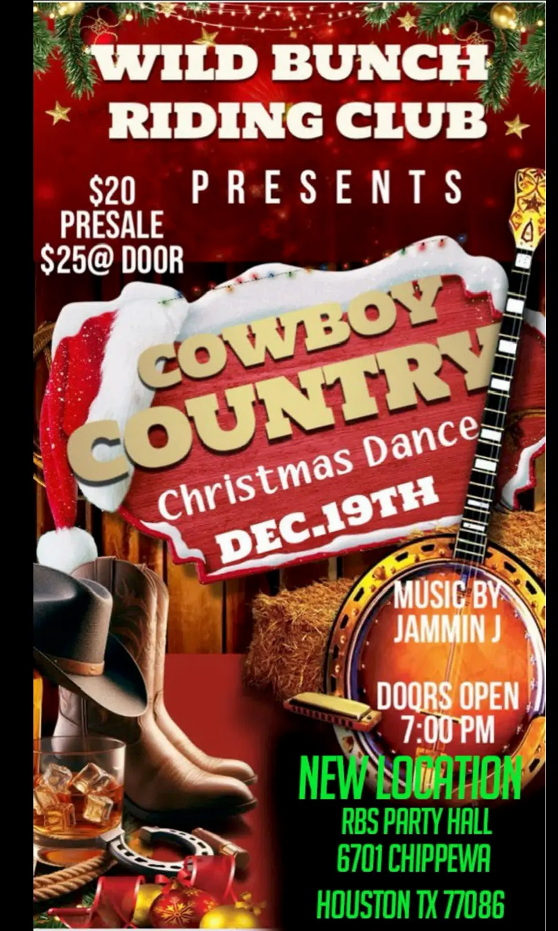 Past Wild Bunch event flyer 4