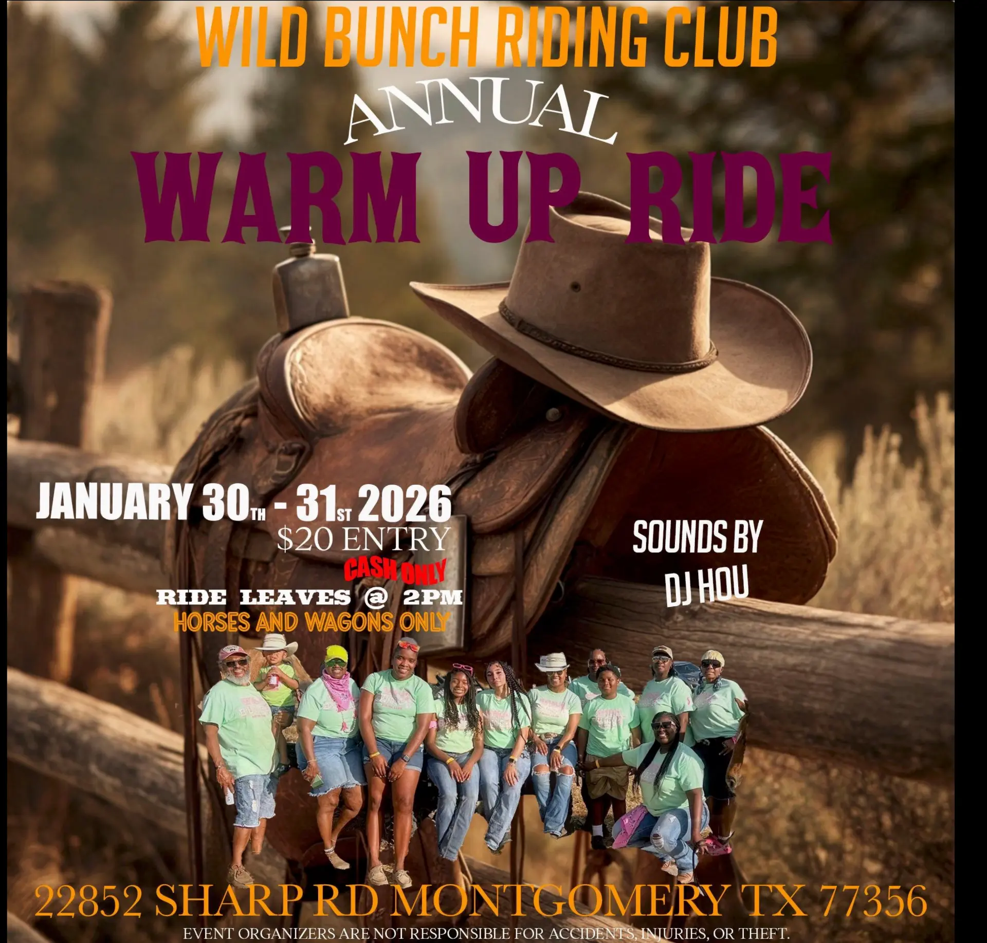 Past Wild Bunch event flyer 5